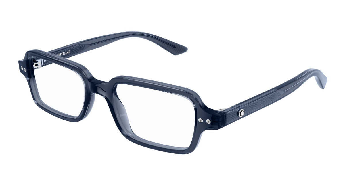 Lunettes de Vue Montblanc MB0257O 003 Bleu