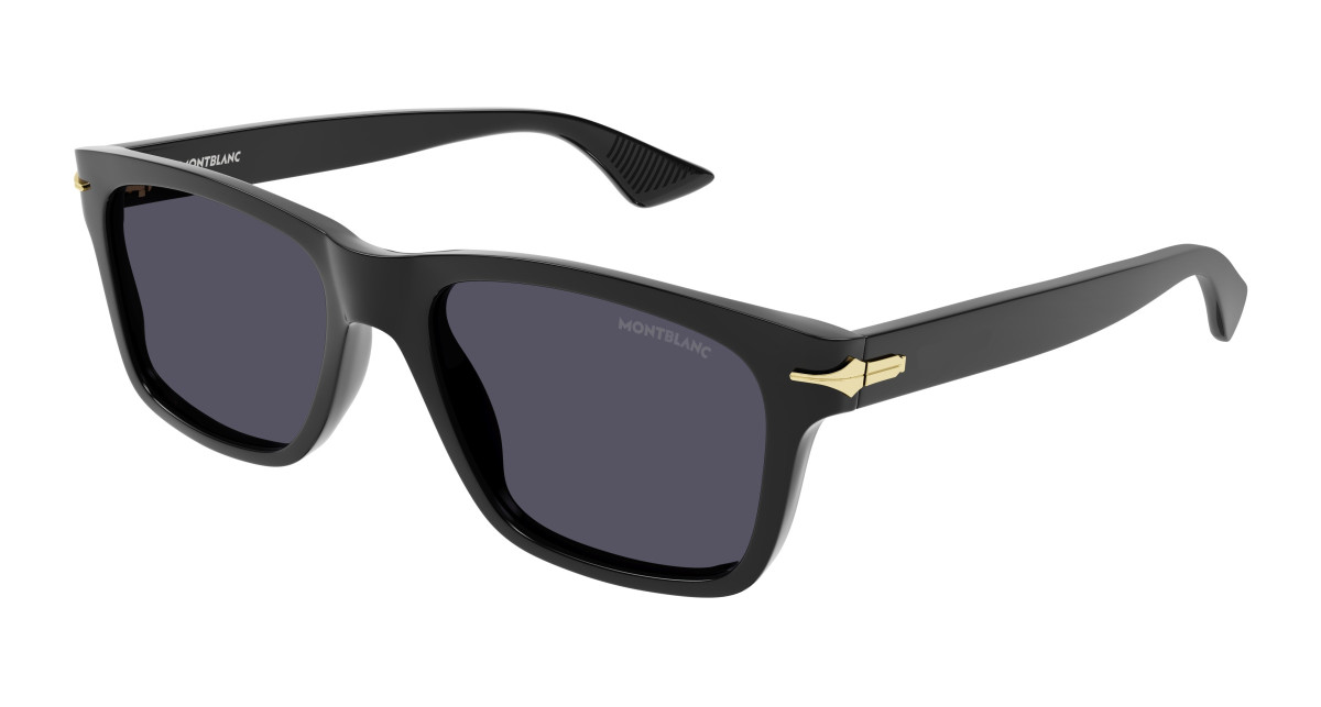 Lunettes de Soleil Montblanc MB0263S 001 Noir