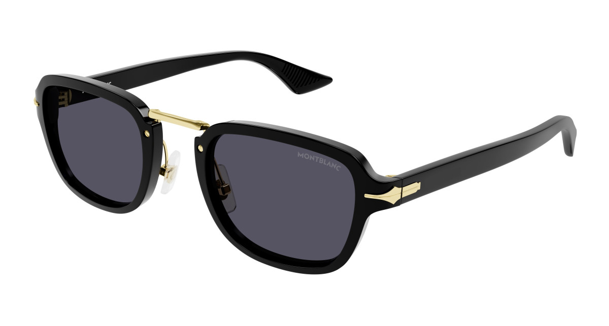 Lunettes de Soleil Montblanc MB0264S 001 Noir