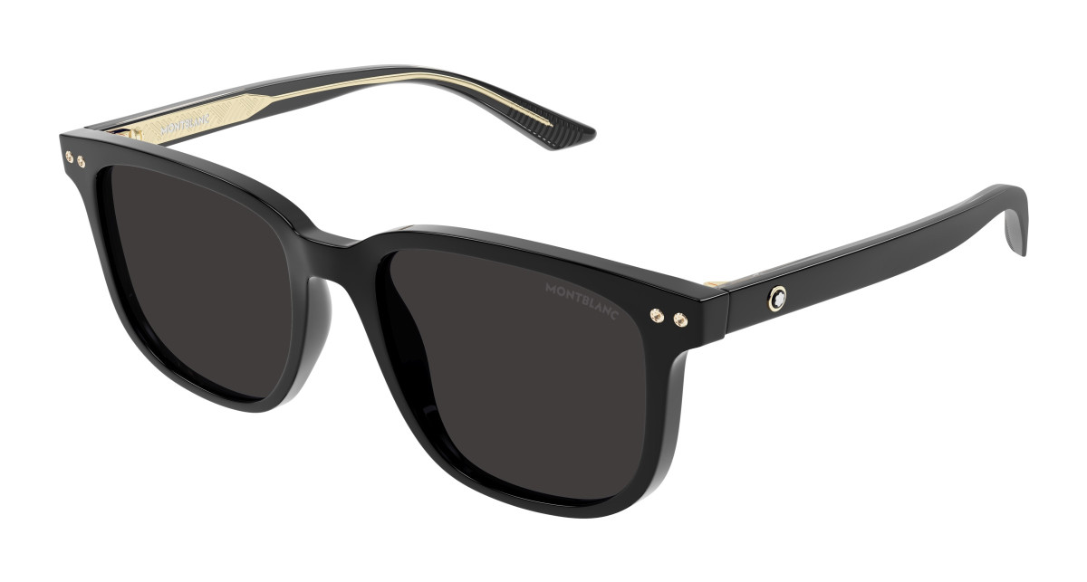 Lunettes de Soleil Montblanc MB0258SA 001 Noir