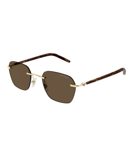 Lunettes de Soleil Montblanc MB0270S 004 Or