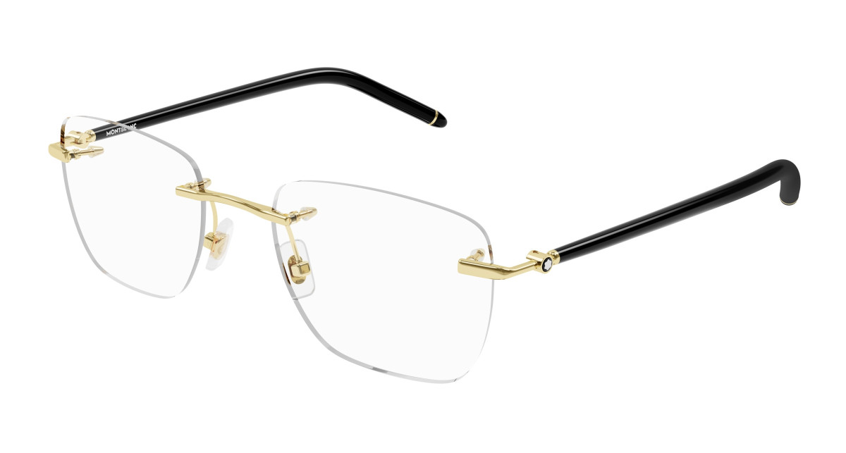 Lunettes de Vue Montblanc MB0274O 001 Or