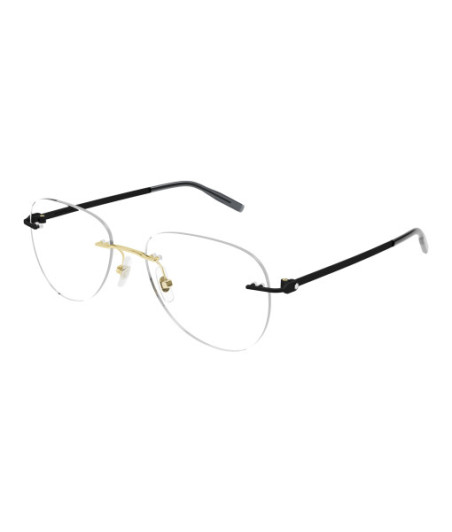 Lunettes de Vue Montblanc MB0283O 001 Or