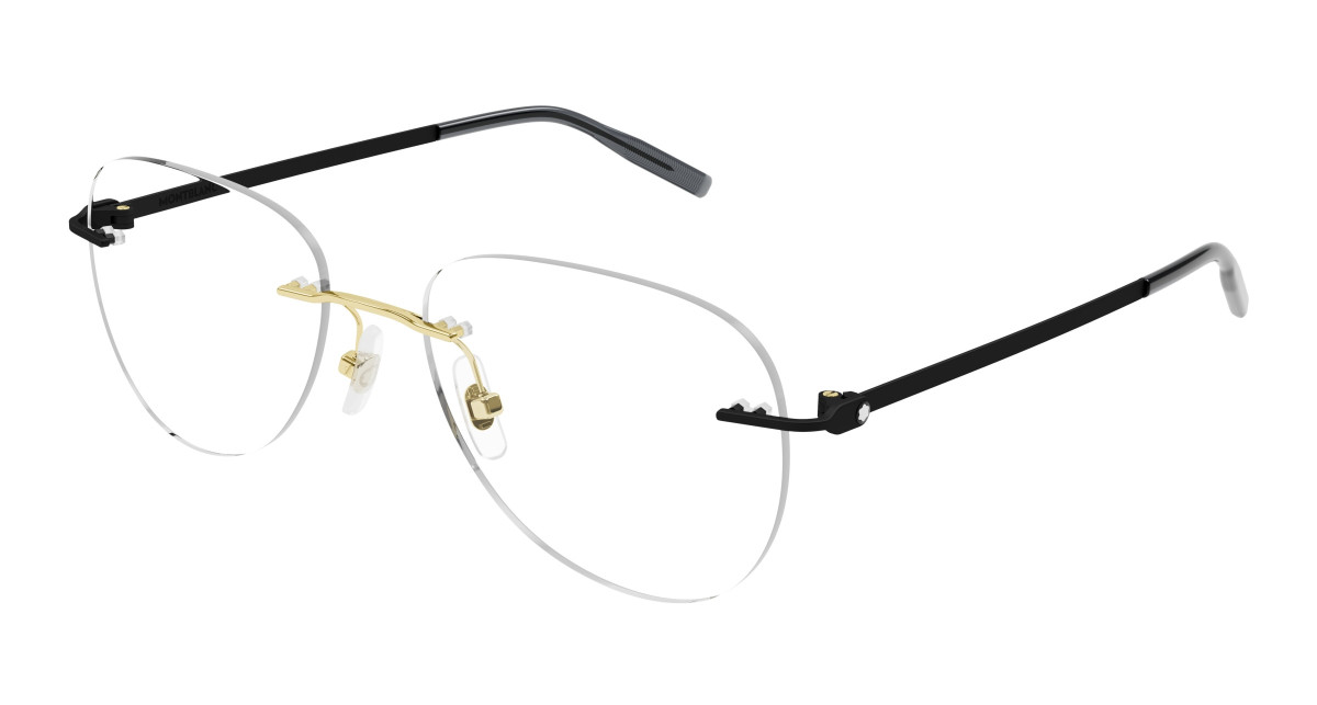 Lunettes de Vue Montblanc MB0283O 001 Or