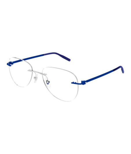 Lunettes de Vue Montblanc MB0283O 003 Argent