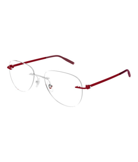 Lunettes de Vue Montblanc MB0283O 004 Argent