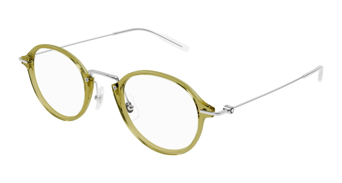 Lunettes de Vue Montblanc MB0297O 004 Jaune