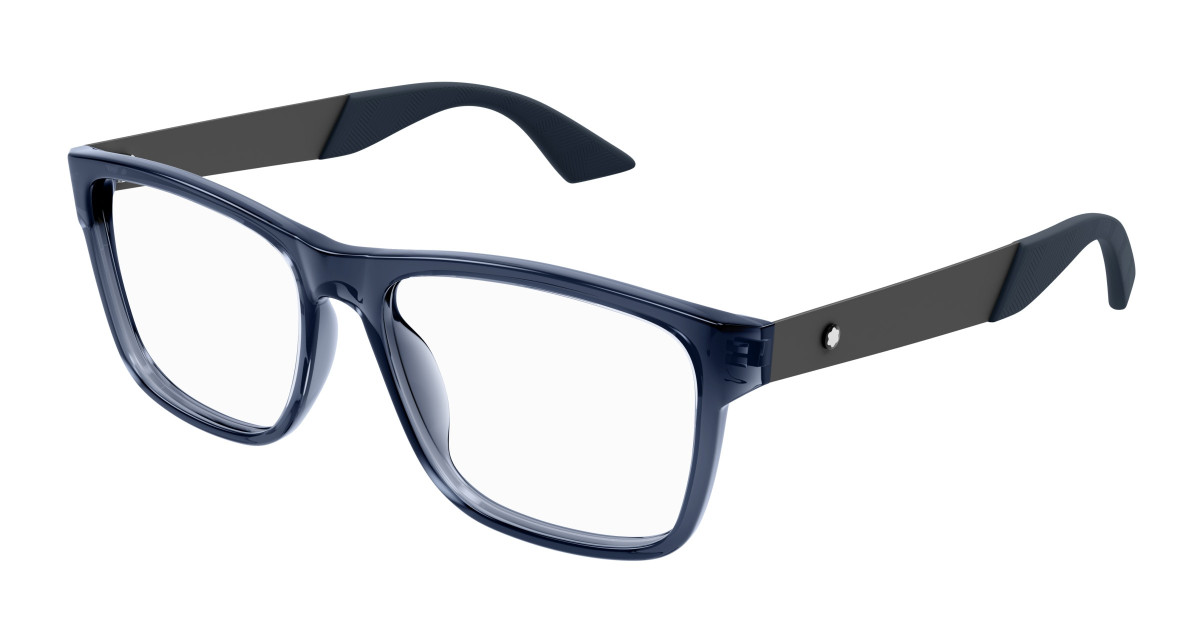 Lunettes de Vue Montblanc MB0300O 002 Bleu