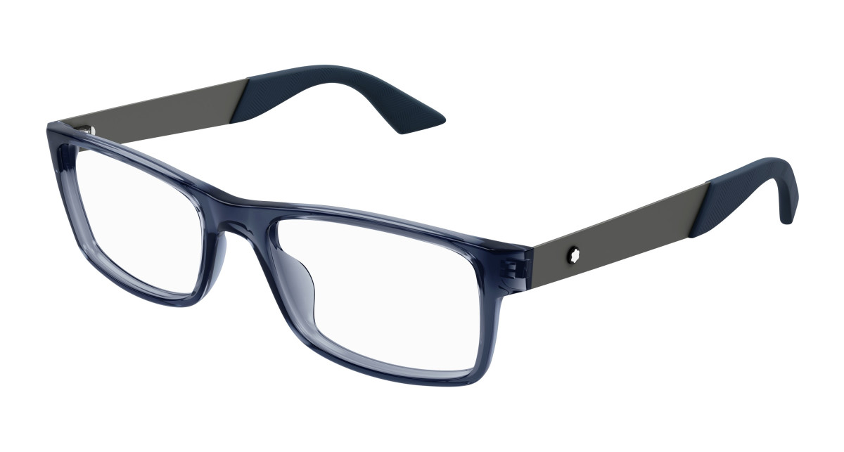 Lunettes de Vue Montblanc MB0301O 002 Bleu