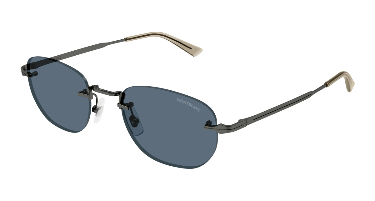 Lunettes de Soleil Montblanc MB0303S 002 Ruthenium