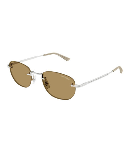 Lunettes de Soleil Montblanc MB0303S 003 Argent