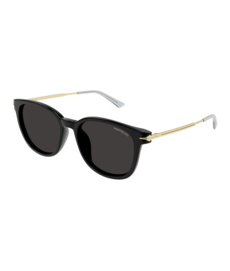 Lunettes de Soleil Montblanc MB0304SA 001 Noir