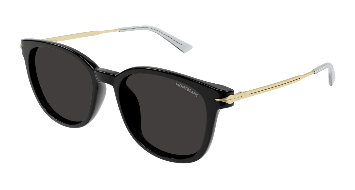 Lunettes de Soleil Montblanc MB0304SA 001 Noir