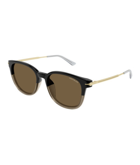 Lunettes de Soleil Montblanc MB0304SA 003 Noir