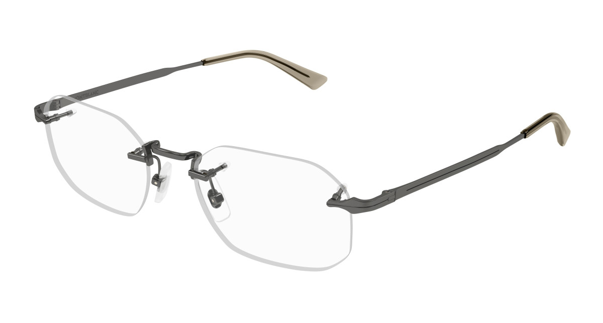 Lunettes de Vue Montblanc MB0307O 002 Ruthenium