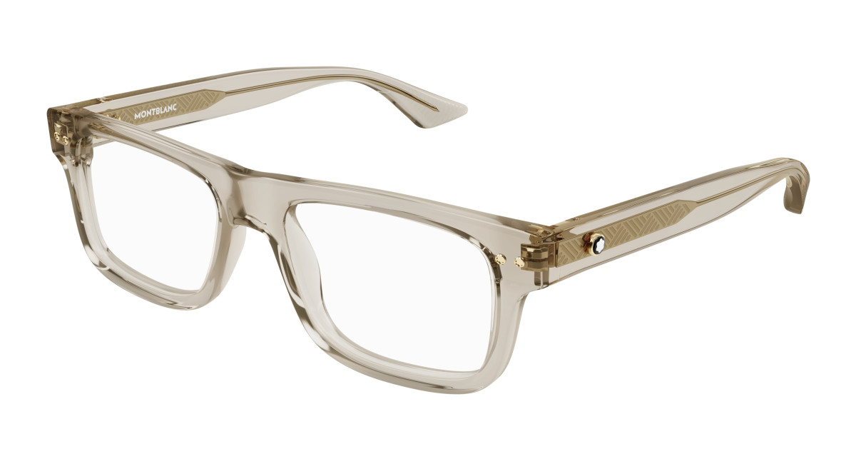 Lunettes de Vue Montblanc MB0289O 004 Beige