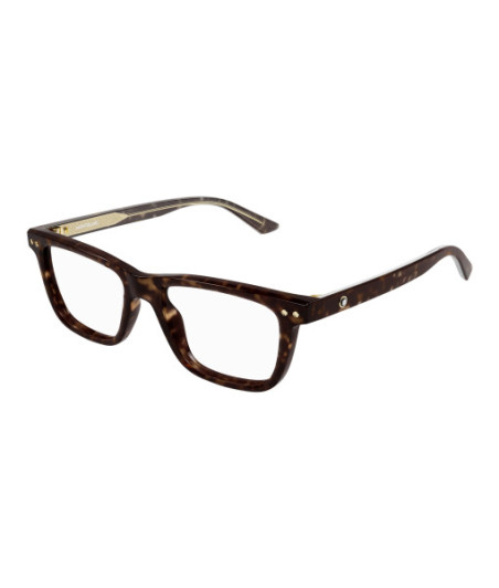 Lunettes de Vue Montblanc MB0322O 002 Havane