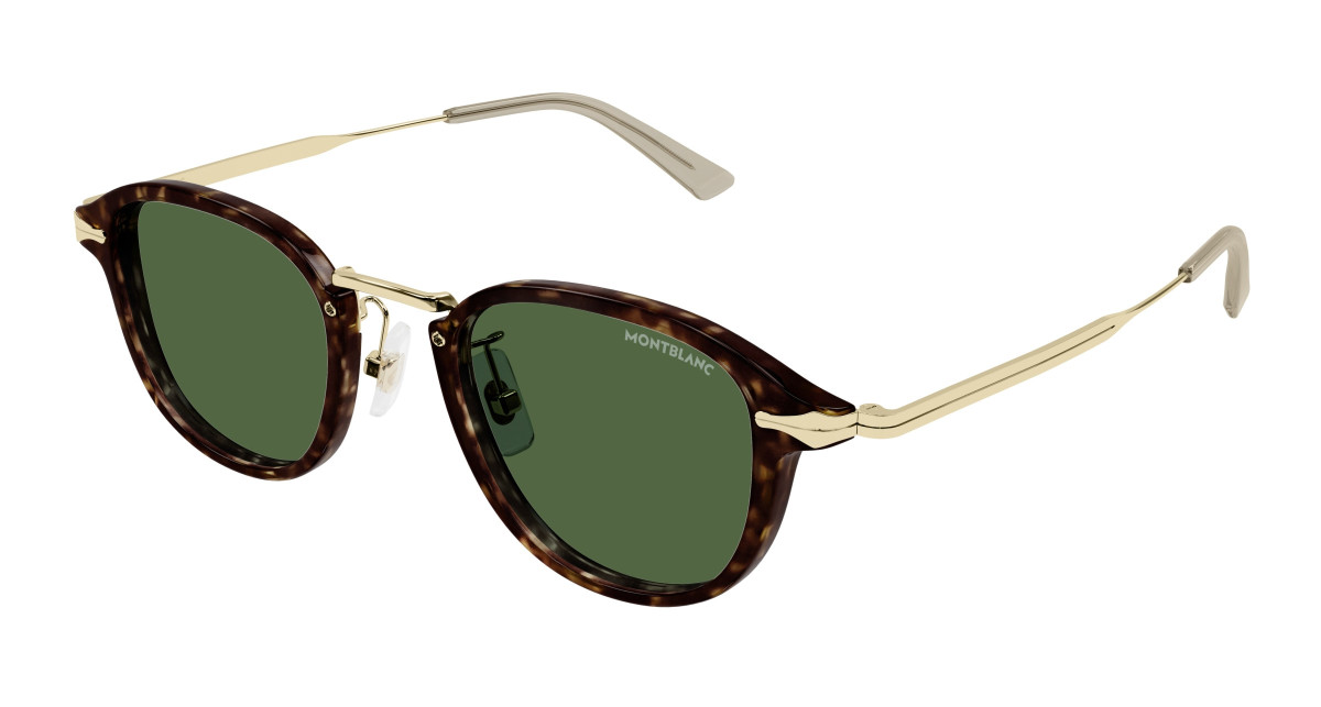 Lunettes de Soleil Montblanc MB0336S 002 Havane