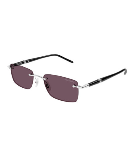 Lunettes de Soleil Montblanc MB0344S 002 Argent