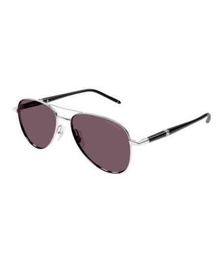 Lunettes de Soleil Montblanc MB0345S 002 Argent