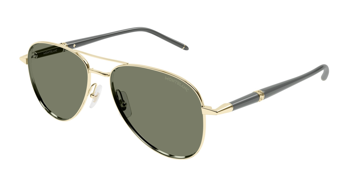 Lunettes de Soleil Montblanc MB0345S 004 Or