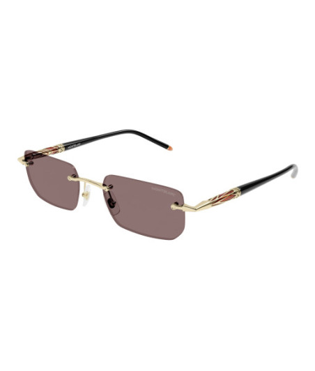 Lunettes de Soleil Montblanc MB0348S 003 Or