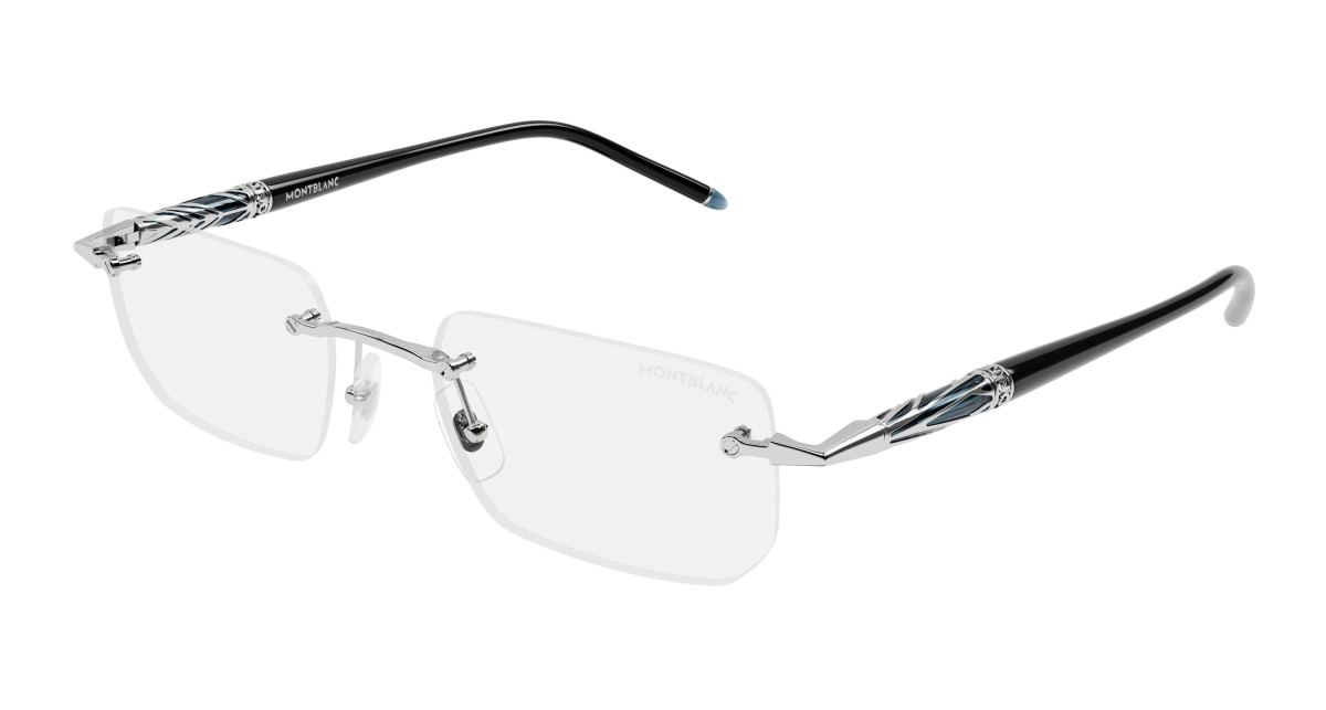 Lunettes de Soleil Montblanc MB0348S 004 Argent