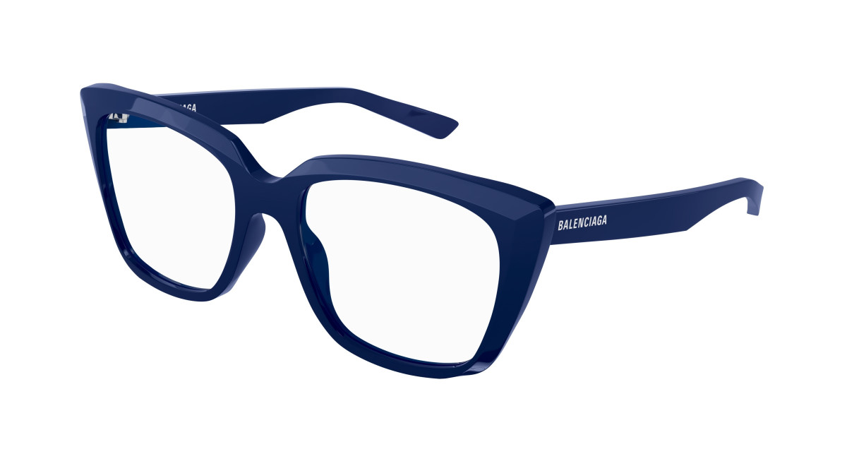 Lunettes de Vue Balenciaga BB0062O 006 Bleu