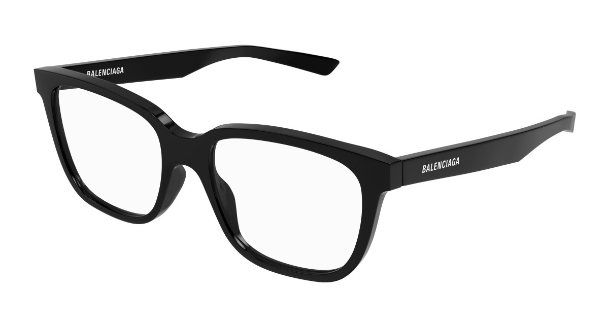 Lunettes de Vue Balenciaga BB0078O 001 Noir