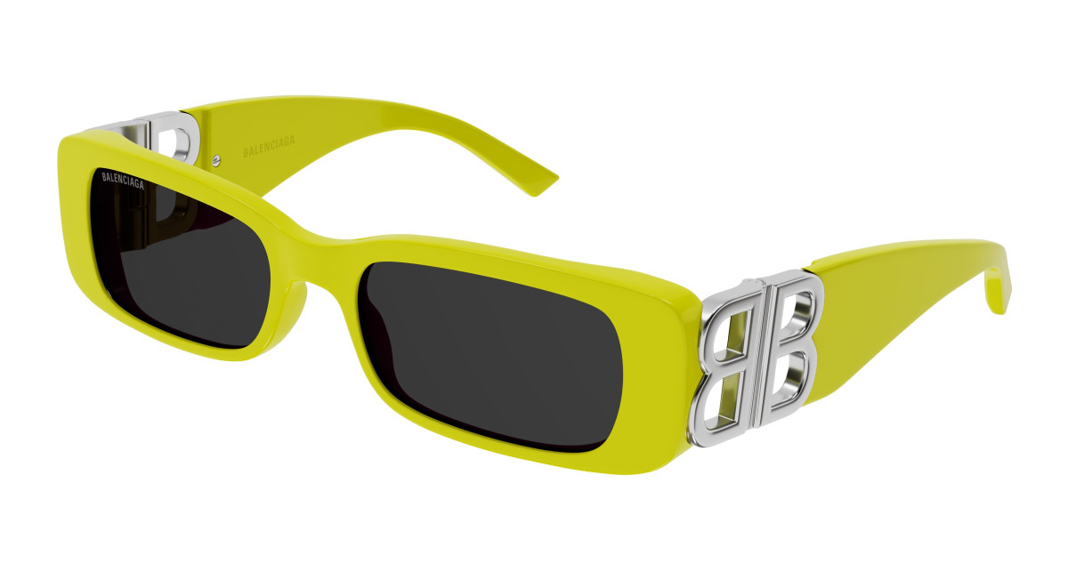 Lunettes de Soleil Balenciaga BB0096S 008 Jaune