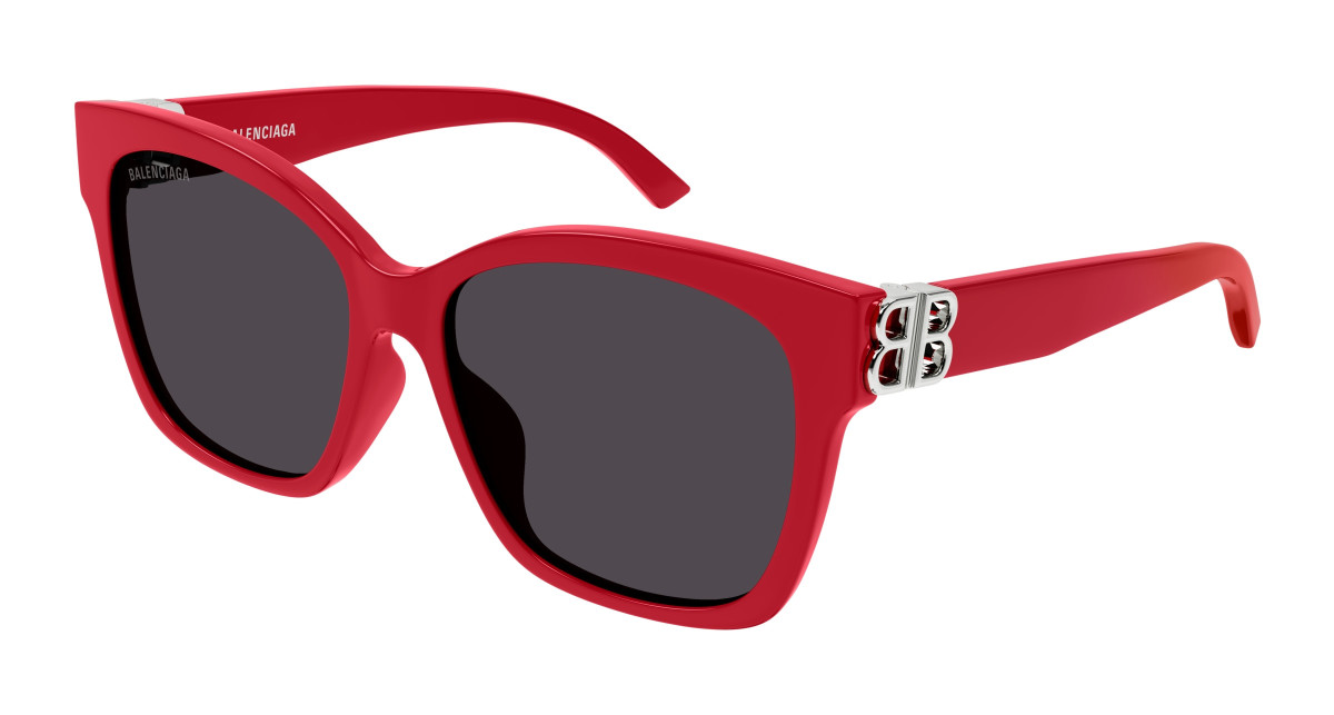 Lunettes de Soleil Balenciaga BB0102SA 012 Rouge