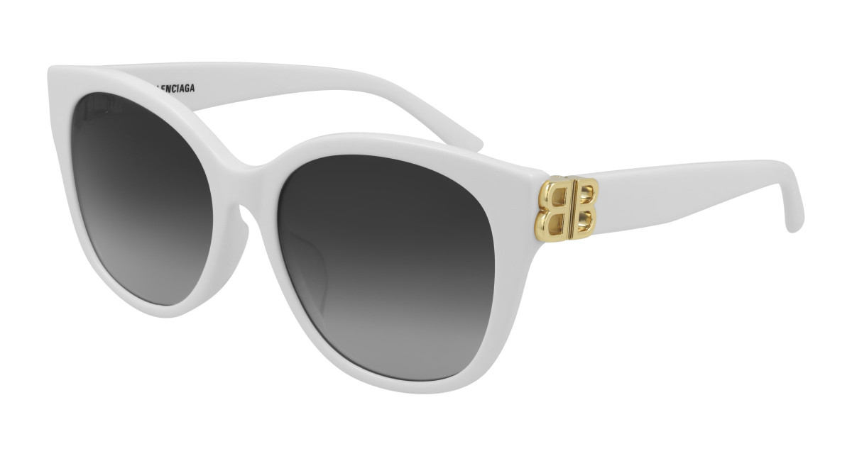 Lunettes de Soleil Balenciaga BB0103SA 006 Blanc