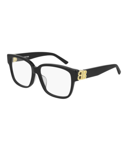 Lunettes de Vue Balenciaga BB0104O 001 Noir