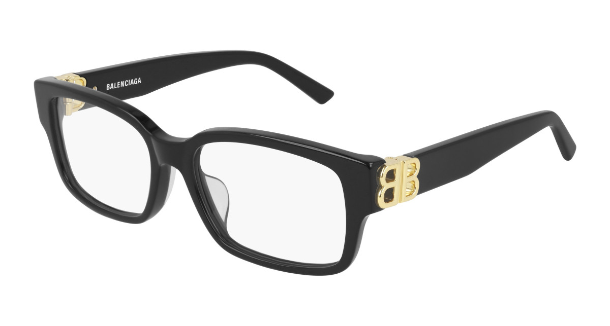 Lunettes de Vue Balenciaga BB0105O 001 Noir