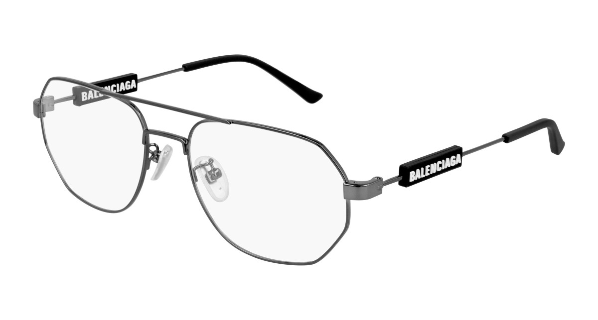 Lunettes de Vue Balenciaga BB0117O 001 Gris