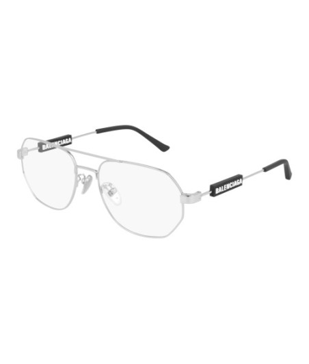 Lunettes de Vue Balenciaga BB0117O 002 Argent