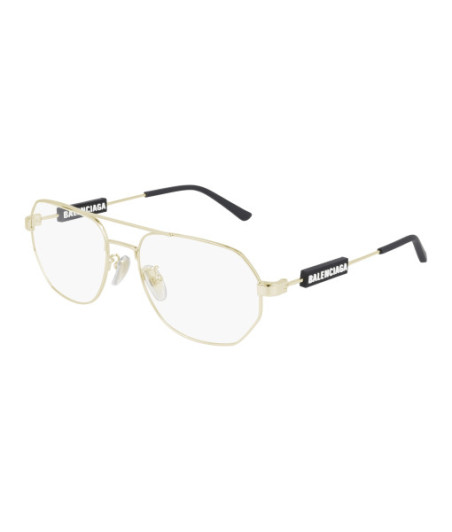 Lunettes de Vue Balenciaga BB0117O 003 Or