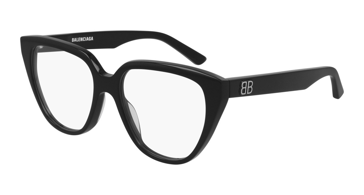 Lunettes de Vue Balenciaga BB0129O 001 Noir