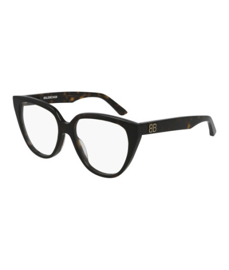 Lunettes de Vue Balenciaga BB0129O 005 Havane