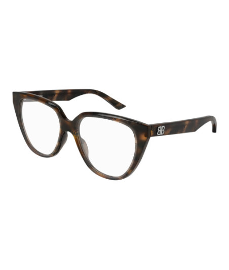 Lunettes de Vue Balenciaga BB0129O 008 Havane