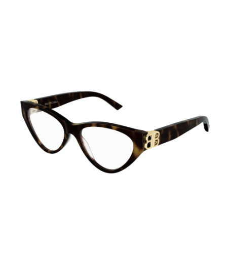 Lunettes de Vue Balenciaga BB0172O 002 Havane