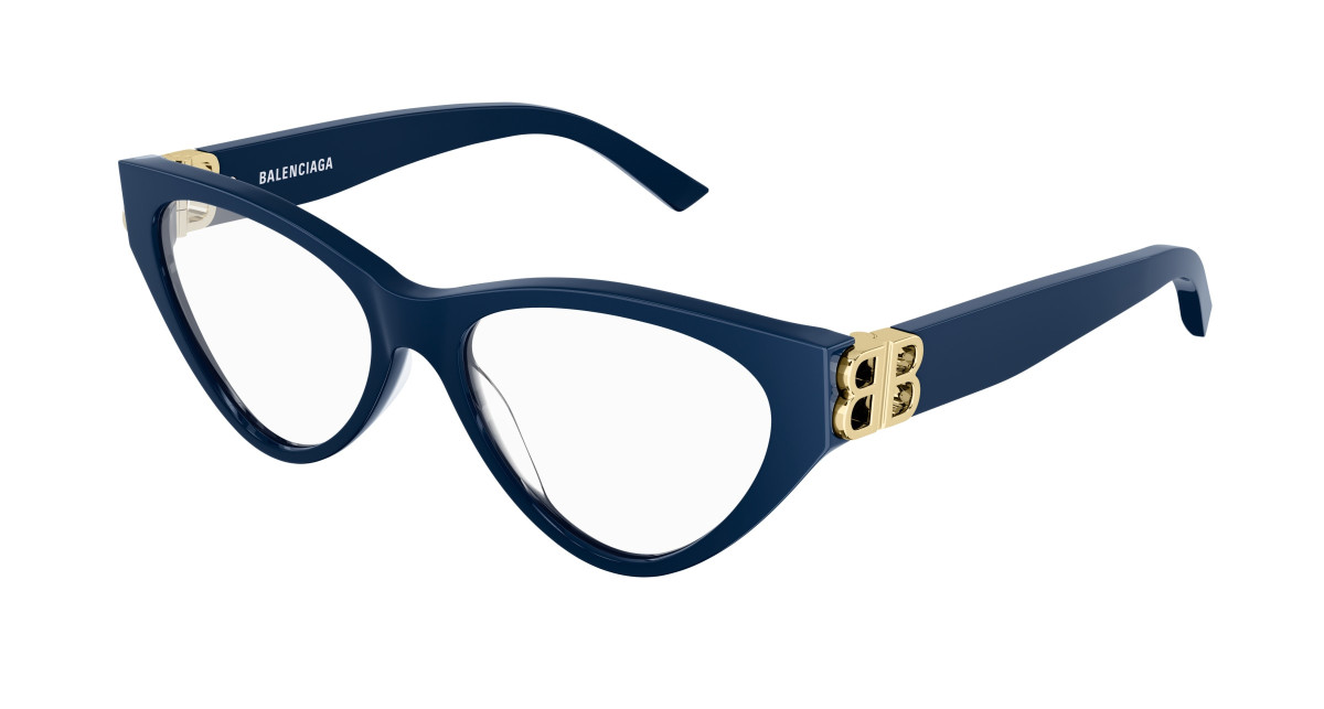 Lunettes de Vue Balenciaga BB0172O 004 Bleu