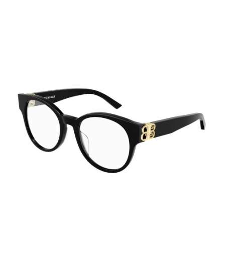 Lunettes de Vue Balenciaga BB0173O 001 Noir