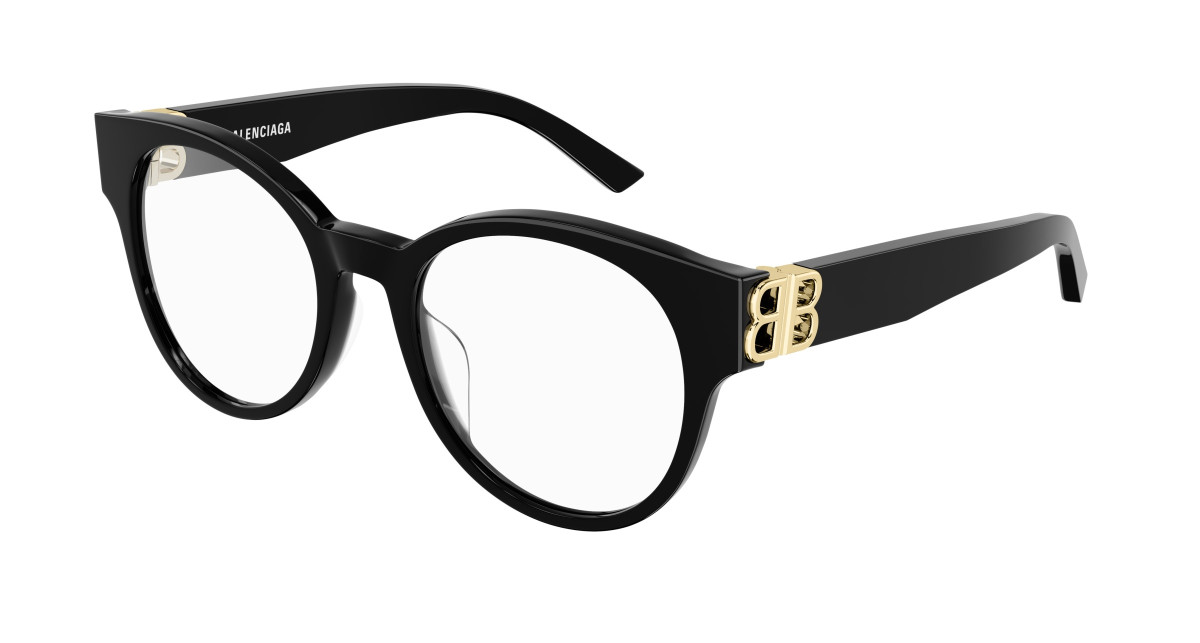 Lunettes de Vue Balenciaga BB0173O 001 Noir