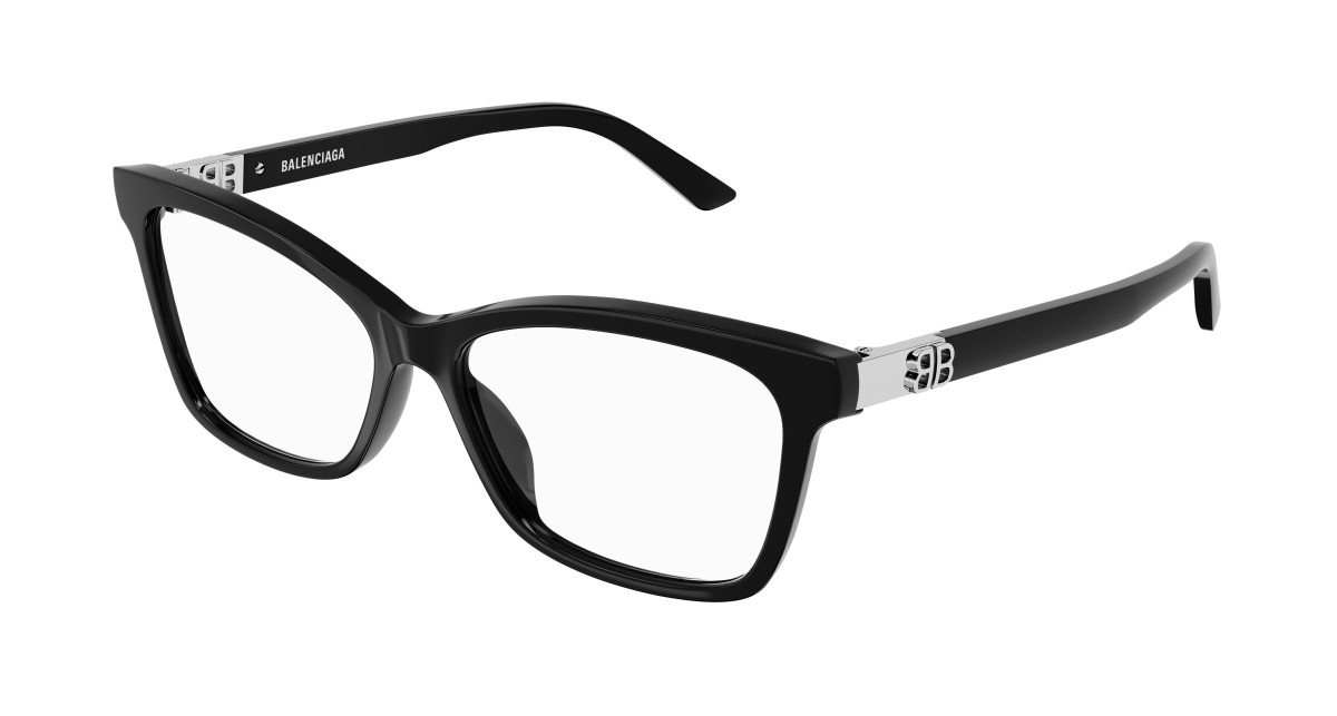 Lunettes de Vue Balenciaga BB0186O 001 Noir