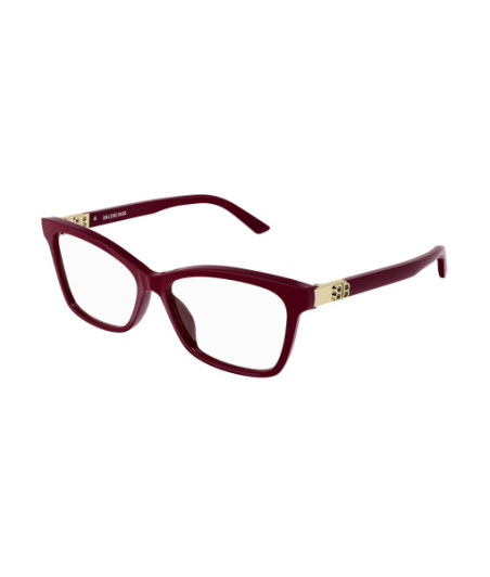 Lunettes de Vue Balenciaga BB0186O 003 Bourgogne