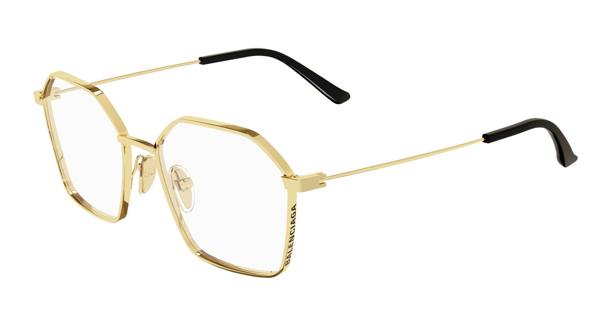 Lunettes de Vue Balenciaga BB0198O 002 Or