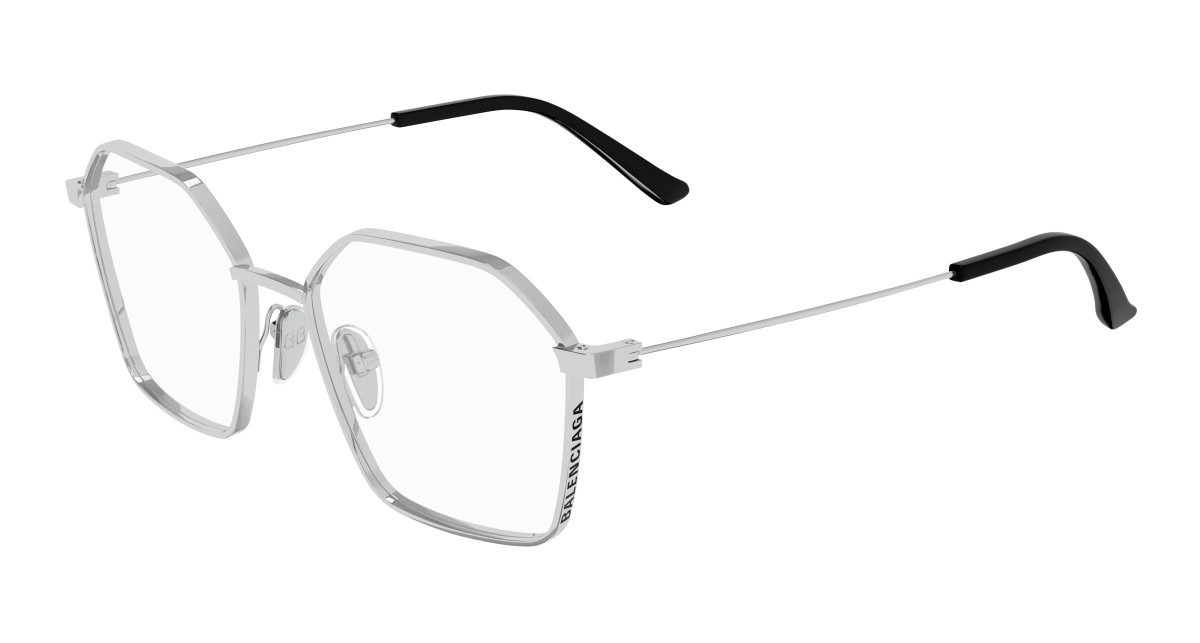 Lunettes de Vue Balenciaga BB0198O 003 Argent