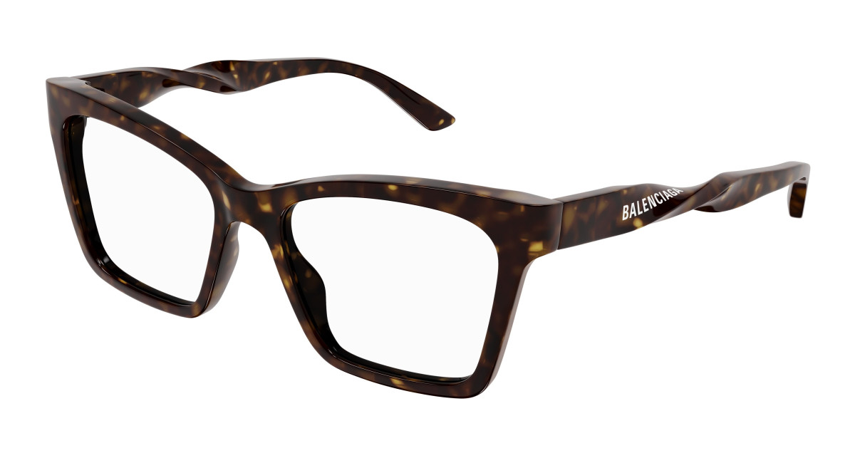 Lunettes de Vue Balenciaga BB0210O 002 Havane