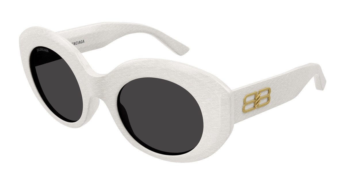 Lunettes de Soleil Balenciaga BB0235S 004 Blanc